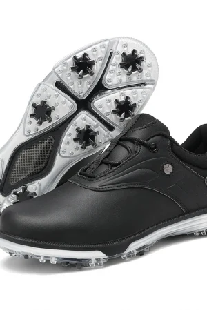 Professional Women Spikeless Golf Shoes Waterproof Man Ankle Supplies Golfing Shoes Non Slip Comfortable Walking Golf Sneaker